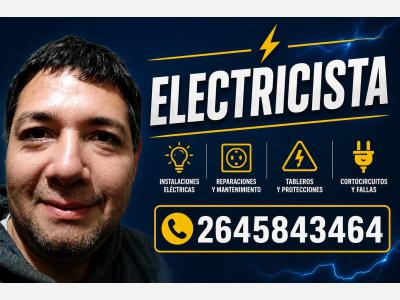 Electricista ELECTRICISTA MATRICULADO 
